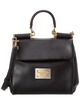 Dolce & Gabbana Sicily Small Soft Leather Shoulder Bag