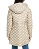 Via Spiga Chevron Quilted Coat