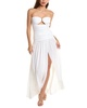 Michael Kors Collection Jersey Strapless Cutout Gown