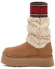 UGG Classic Sweater Letter Classic Mini Boot