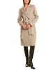 sofiacashmere Wool & Cashmere-Blend Coat