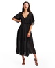 Women's Amour Ruffled Midi Dress