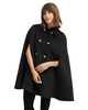 Women's On My Mind Wool Blend Cape Coat