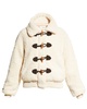 The Sueded Toggle Sherpa Coat