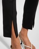 Thilde Slit-Front Skinny Pants