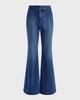 Dylan High Waisted Wide-Leg Jeans