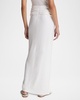 Sequin Embroidered Twisted Maxi Pareo Skirt