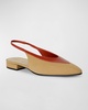 Rebecca Bicolor Slingback Ballerina Flats