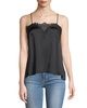 The Sweetheart Charmeuse Cami with Lace