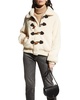 The Sueded Toggle Sherpa Coat