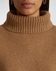 Jovie Cashmere Boxy Turtleneck Sweater