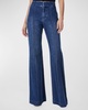 Dylan High Waisted Wide-Leg Jeans