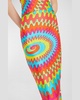 Abstract-Print Zip-Hem Maxi Skirt