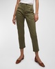 Arya Straight-Leg Cropped Pants