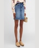 Burbank Denim Star Mini Skirt