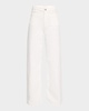 Isadora Stretch Corduroy Straight-Leg Pants