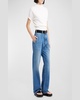 Denim Belted Trousers