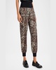 Giles Leopard-Print Pants