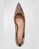 Millie Leopard Block-Heel Pumps