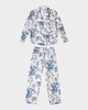 Bromley Parrot-Print Organic Cotton Pajama Set