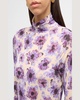 Aurelia Printed Turtleneck Long-Sleeve Top