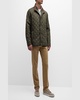 Men's Suffolk Quilted Travel Coat