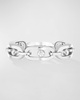 Move Uno 18K White Gold Link Ring