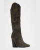 Le Noa Calfskin Western Boots