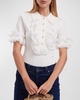 Maelys Ruffle-Trim Knit Shirt