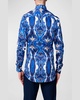 Men's Fibonacci Oil Spill Sport Shirt