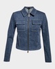 Gianna Denim Zip Jacket