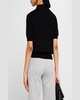 Cashmere Knit Top with Knot Detail