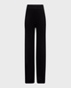 Cashmere Straight-Leg Knit Pants