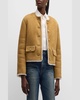 Zanie Lamb Shearling Short Coat