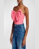 Freesia Strapless Bow Bodice Top