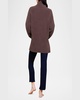 CozyChic High-Low Turtleneck Pullover