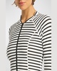 Amalfi Striped Long-Sleeved Rashguard Swim Top 