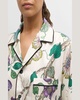 Yves Floral-Print Silk Twill Pajama Set