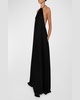 Yoko Backless Halter Maxi Dress