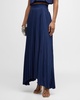 Winifred Pleated Asymmetric Skirt