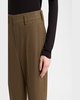 Doyle Cashmere Flannel Straight-Leg Ankle Trousers