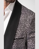 Men's Patterned Shawl Blazer