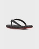 Loubi Donna Spike Red Sole Flip Flops