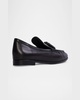 Suede Tassel Slip-On Loafers