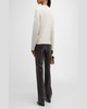 Lindi Wool Cashmere V-Neck Cardigan 