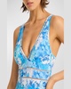 Daisyfield Spliced One-Piece Swimsuit 