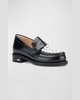 Sirene Pearly Stud Penny Loafers