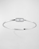 Move Uno 18K White Gold Flex Diamond Bracelet