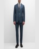 Men's Solid Wool Suit