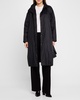 Stand-Collar Oversized Puffer Coat